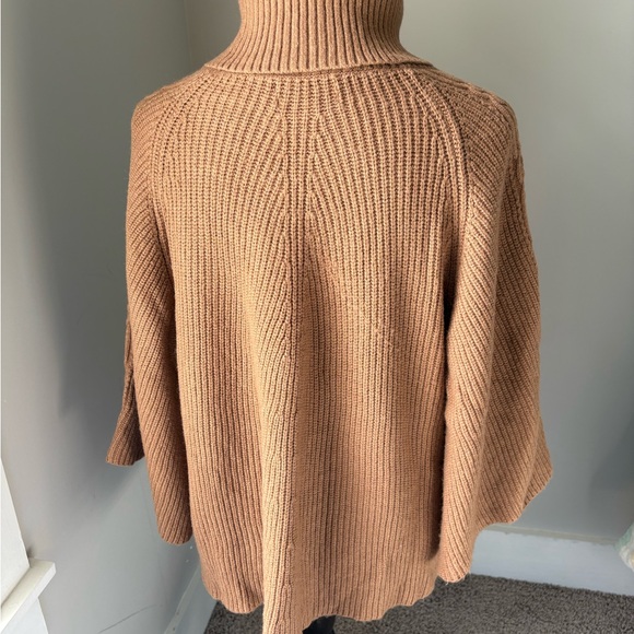 Anthropologie Kali Poncho Turtleneck Sweater SzXSP/SP - Picture 6 of 9